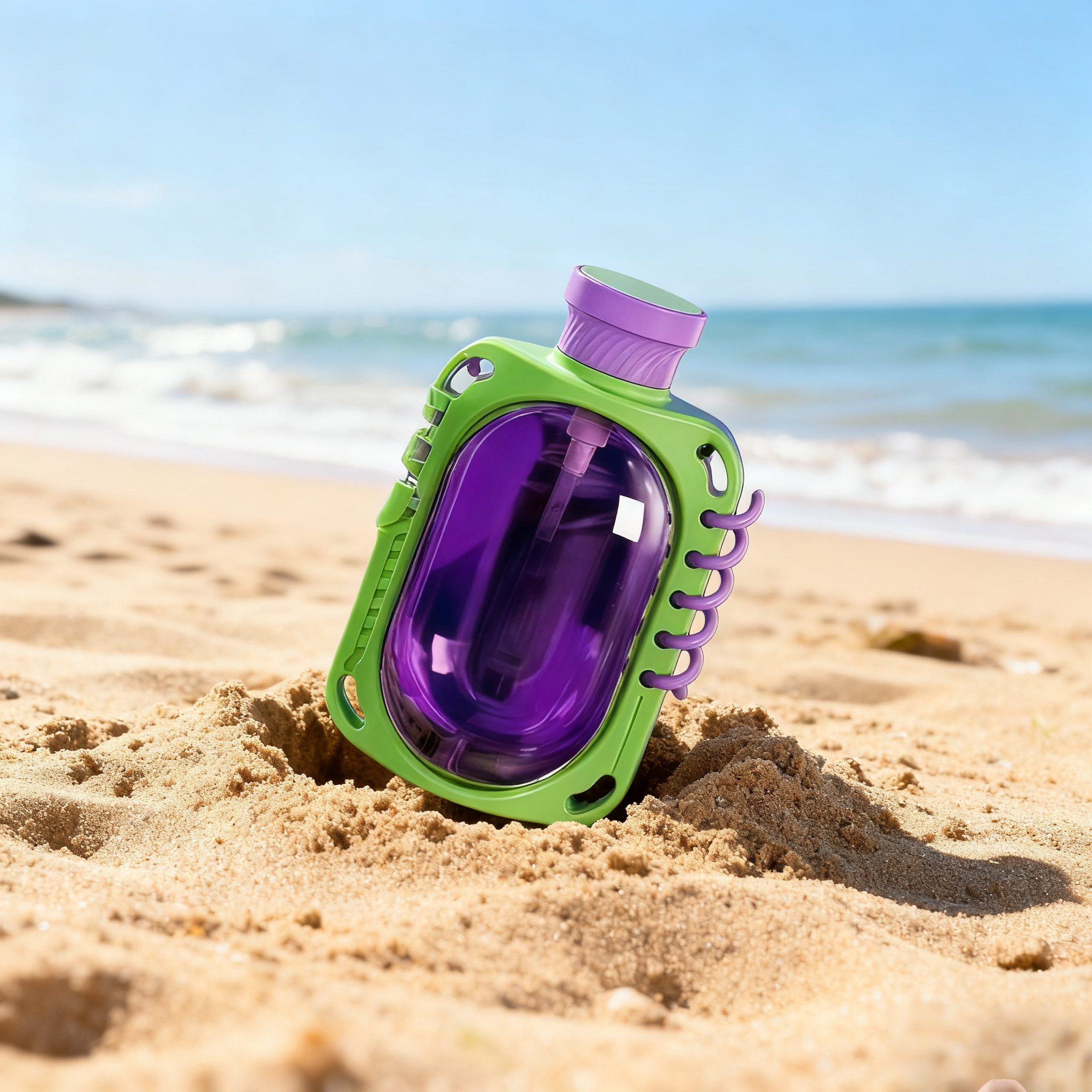 Plastic Sports Bottle with Straw – 780ml