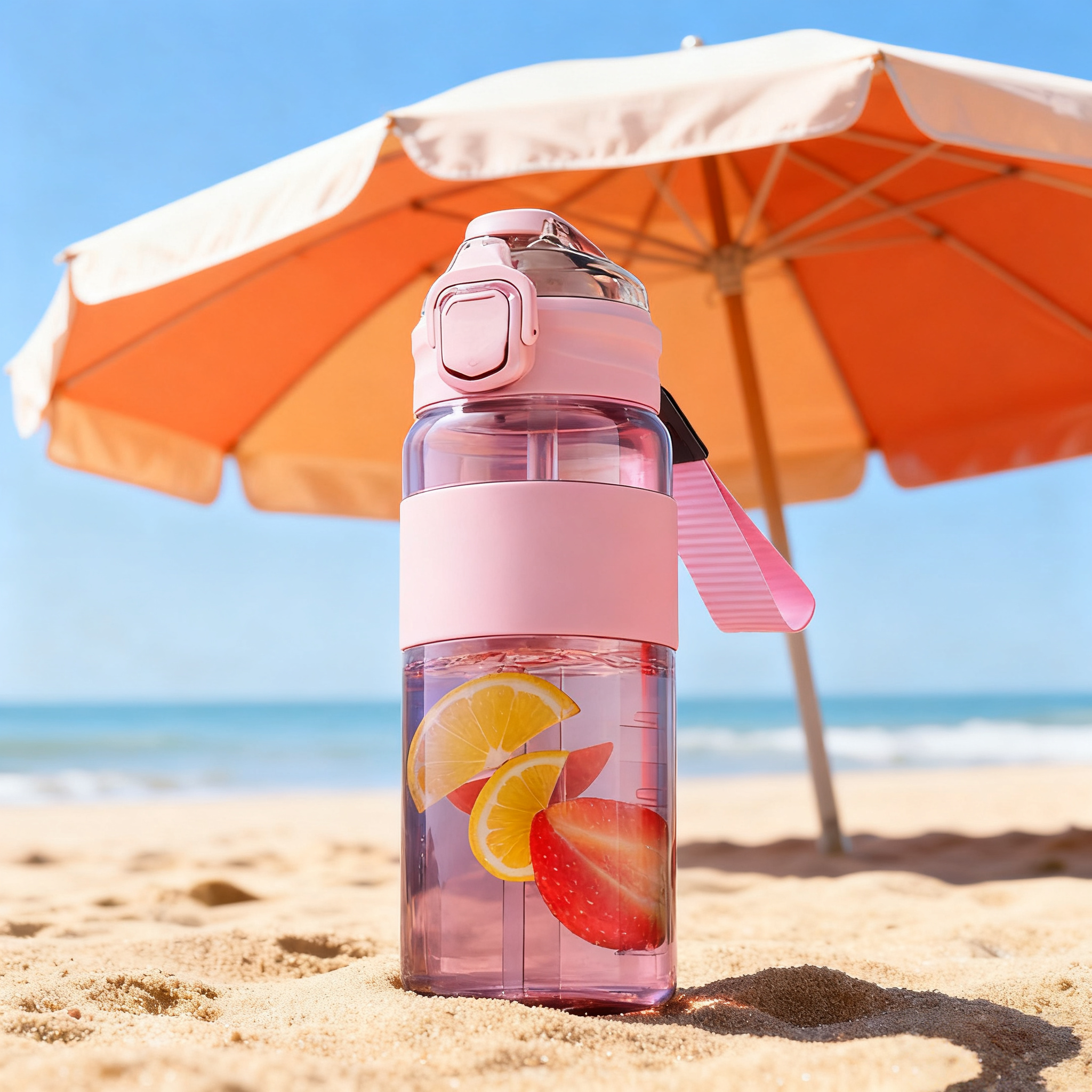 Plastic Dual-Drink Sports Bottle – 800ml