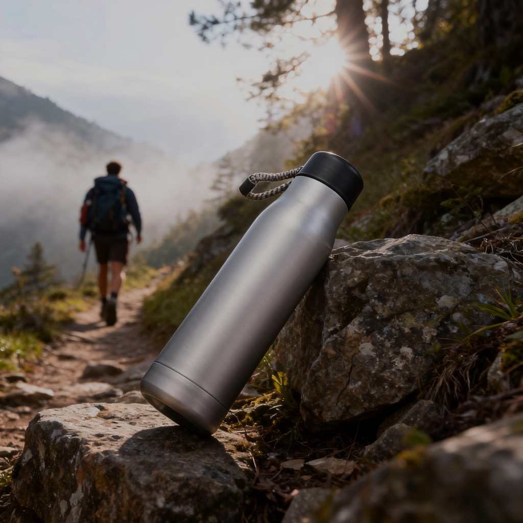 Stainless Steel Insulated Sports Bottle – 550ml
