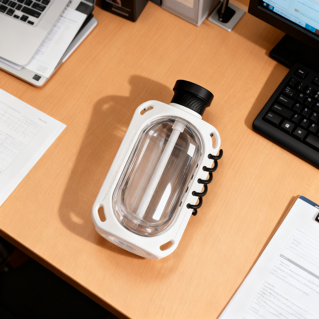 Plastic Sports Bottle with Straw – 780ml