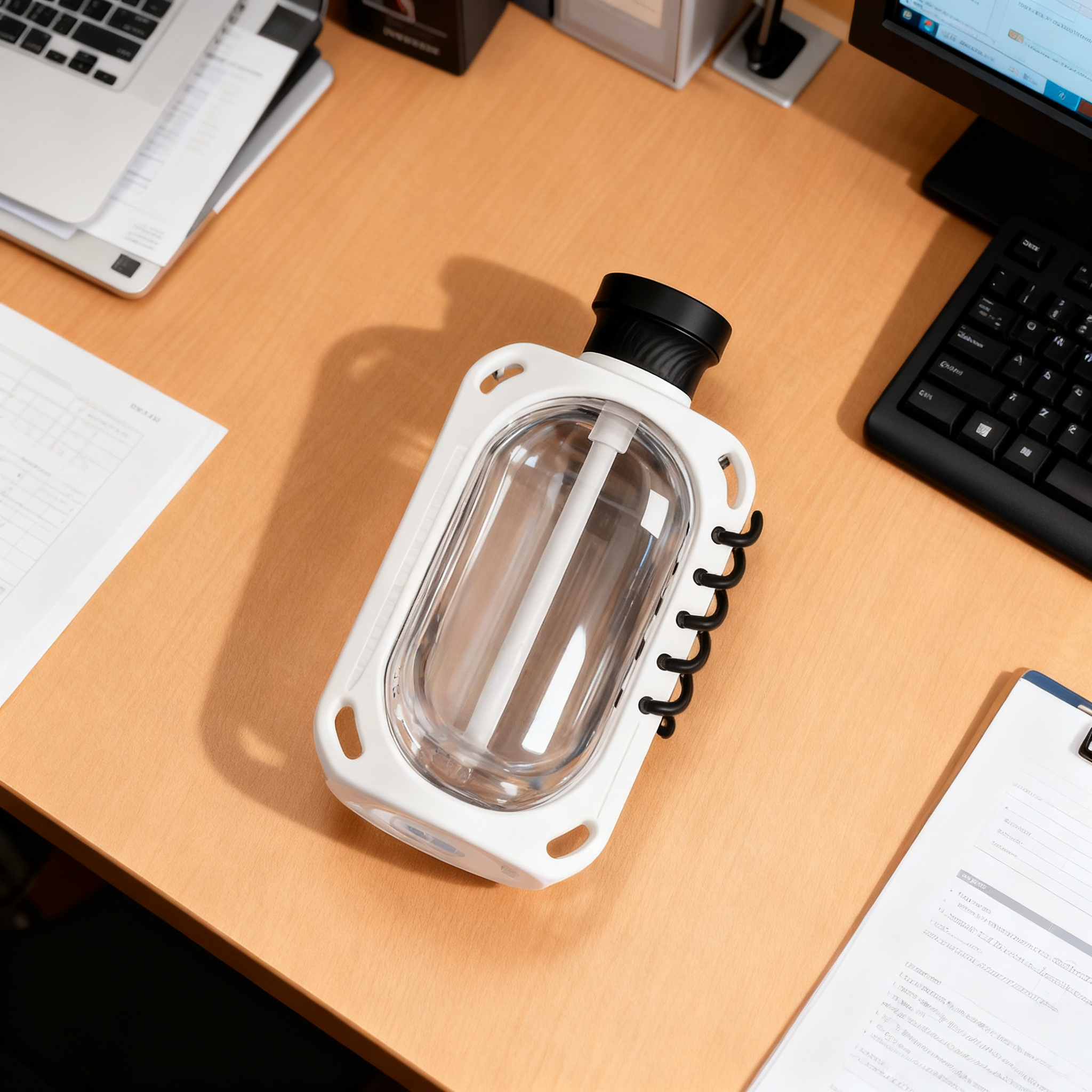 Plastic Sports Bottle with Straw – 780ml