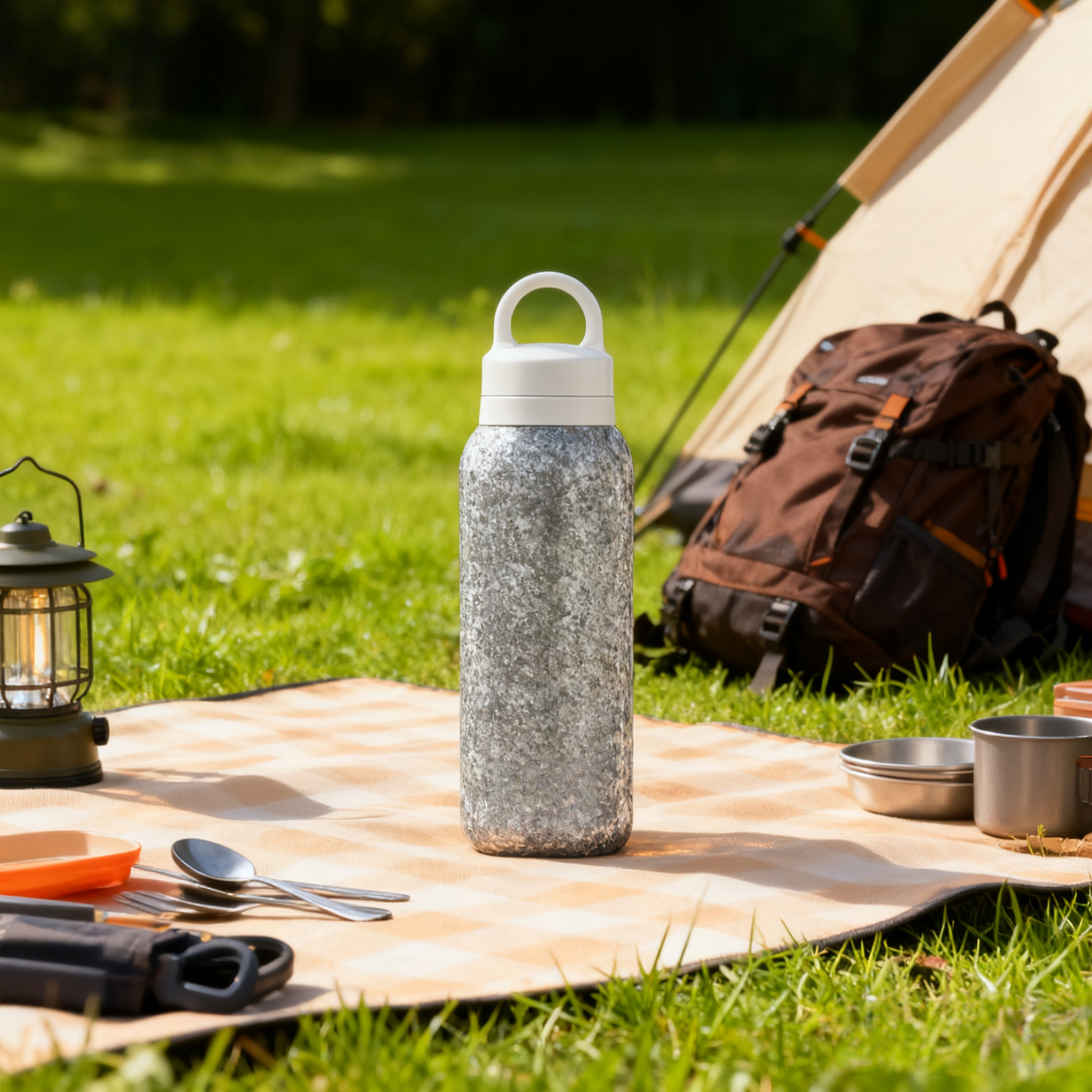 Stainless Steel Sports Bottle – 480ml