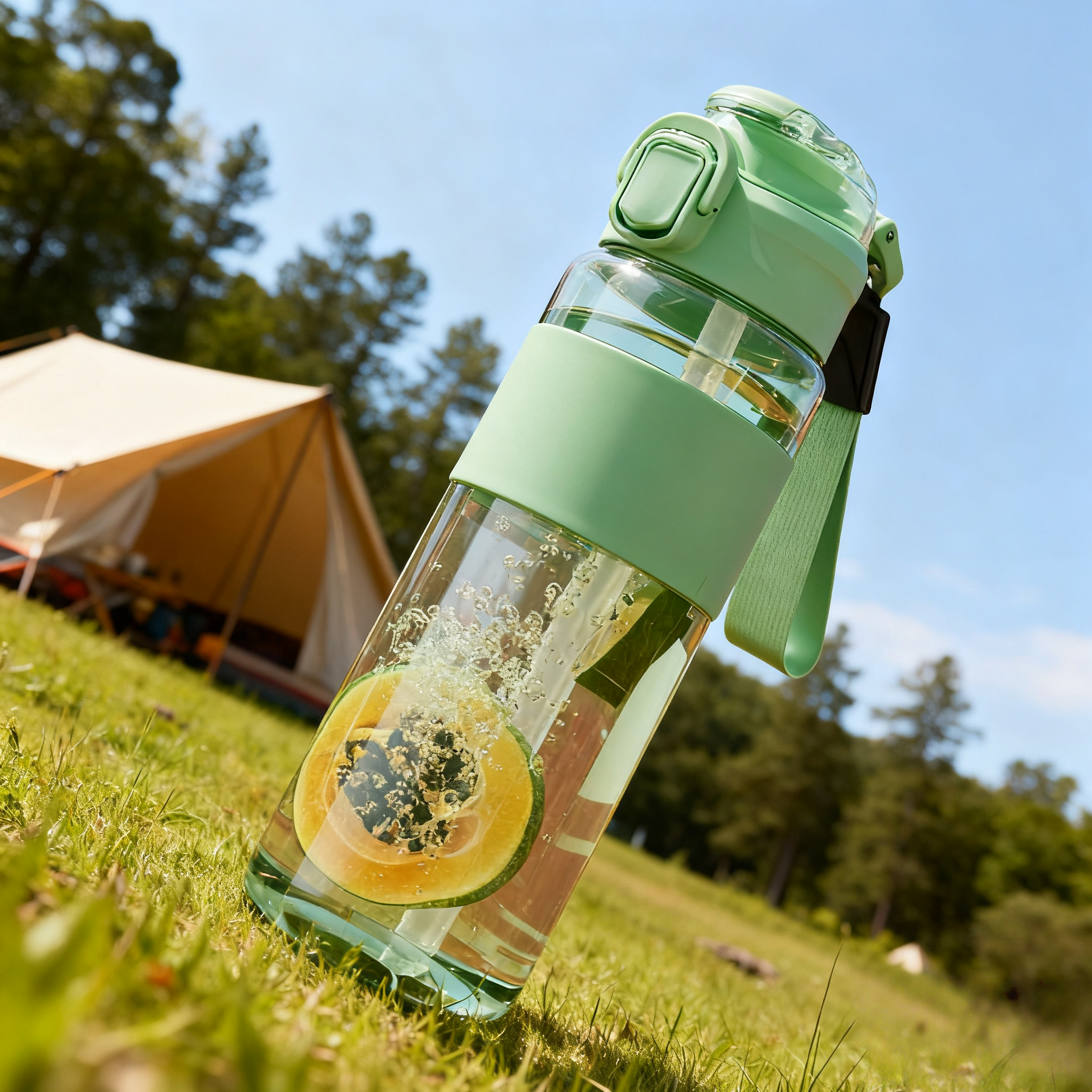 Plastic Dual-Drink Sports Bottle – 800ml