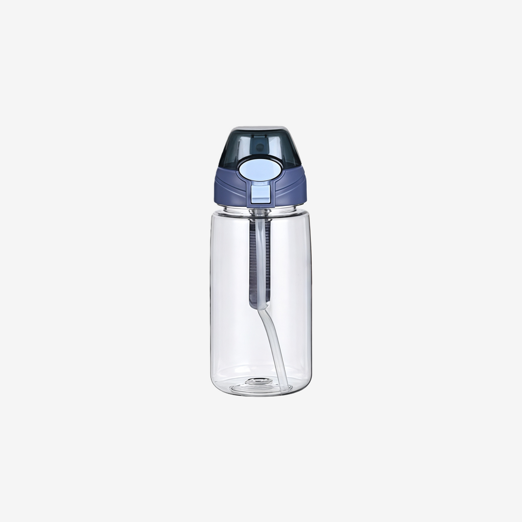 Plastic Sports Bottle with Flip Straw – 750ml