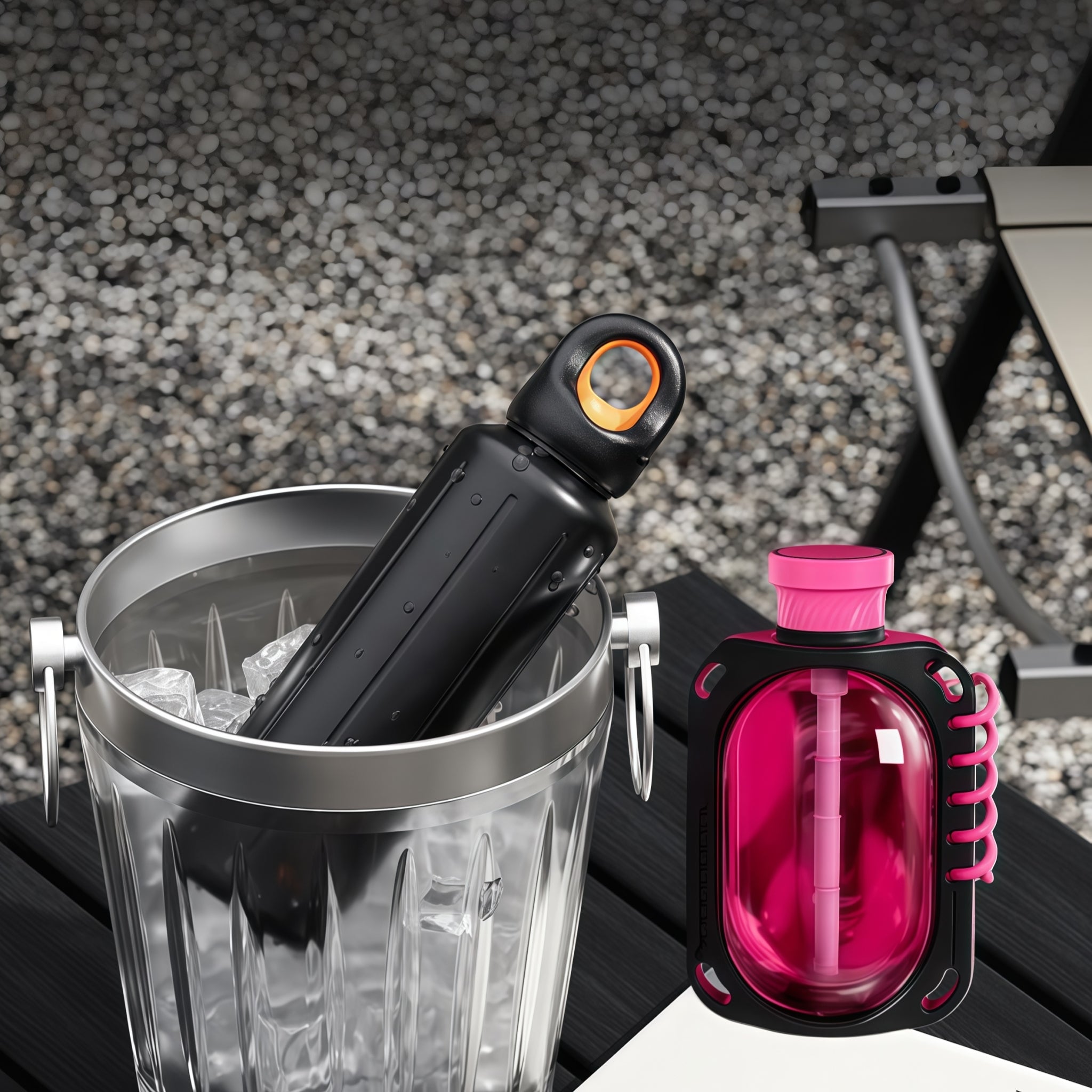 Stainless Steel Insulated Sports Bottle – 600ml